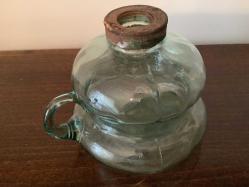 SU YEŞİLİ KULPLU CAM LAMBA