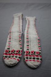 ELDE DOKUNMUŞ YÜN ÇORAP