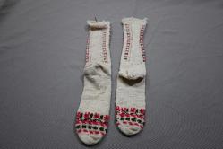 ELDE DOKUNMUŞ YÜN ÇORAP