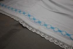 Mavi Kanaviçe  KARYOLA etek  70 x 170 cm