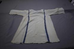 EL TEZGAHINDA DOKUNMUŞ - YAKASI AÇIK BEYAZ BÜRÜMCÜK -