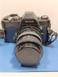 F4-----KONICA AUTOREFLEX T4 FOTOĞRAF MAKİNASI--TELE-MACRO TAMRAN 28-70 MM OBJEKTİFİ VAR