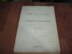 ŞİİR TAHLİLLERİ  II '' CUMHURİYET DEVRİ TÜRK ŞİİRİ  '' YAZAR İMZA VE İTHAFLI ''