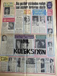 HAFTA SONU GAZETESİ DOĞUM GÜNÜ GAZETESİ (TURKİSH NEWSPAPER) - 14 MART 1970 - Yıl:4 Sayı:165 -Yeni Çıkan Plaklar listesi -Zeki Tükel-Büyükgürbüz (muğlak)–Durul Gence–Nilüfer Koçyiğit–Pervin Par–Figen Say–Engin Çağlar–Füsun Önal–Zeki Çetin–Müslüman olan Figen Say (metinde geçiş)–Göksel Arsoy–Suna Günay–Adnan Şenses–Esin Gülsoy–Öztürk Serengil–Nezahat Bayram–Belgin Doruk–Fatma Girik–Mine Hanzade–Menekşe–Uğur Güçlü–Sevim Şengül–Ateş Böceği Yalçın–Nur Peri–Erol Büyükburç–Sevda Ferdag–Onassis–Callas–Sidney Poitier–Beatty–Lale Belkıs–Füsun Önal–Kamil Şükun–Ajda Pekkan–Ümit Yaşar Oğuzcan (Şiir köşesi)–Asuman Çevikkalp–Halit Araboğlu–Selahattin Sarıkaya–Genç Osman–Nuri Nisa Toksöz–Yener Şen–Oktay Tem–Mübcecel Ardali (muğlak)–Ömür Göksel–Haluk Güneylı–Polat Türe–İsmet Nedim–Sedat Albay–Yıldırım Gürses–Nuray Akın–Neşe Karaböcek–Reyhan–Orhan Şener–Zeki Müren Söhretlerin içyüzü–Okurlarımız Durul Gence 10 Anadolu konserlerine bedava girecek–Bedava etek dağıtıyoruz–Nilüfer Koçyiğit için annesi bir mi