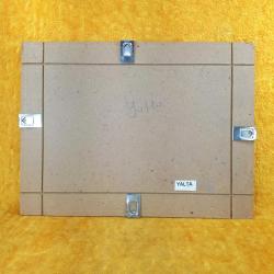 VINTAGE ORJİNAL ÇERÇEVESİNDE YALTA LIVADIA PALACE VE ÇOCUKLAR TEMALI 18 x 24 cm RENKLİ HATIRA FOTOĞRAF