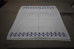 Mavi Kanaviçe YASTIK  100 x 95 cm