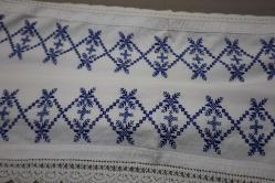 Mavi Kanaviçe YASTIK  100 x 95 cm