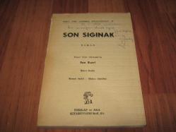 SON SIĞINAK ( İMZALI ,ARMAĞAN KİTABI )