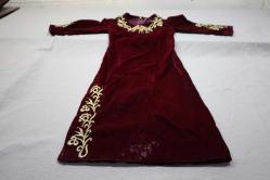 1950 AİT KIRMIZI KADİFE BİNDALI