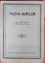 Yazma Dersleri