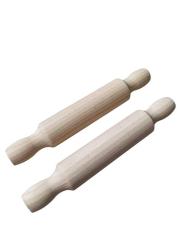 hureggo concept ahşap oyun hamuru merdanesi 2 adet & 18 cm