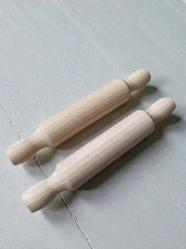 hureggo concept ahşap oyun hamuru merdanesi 2 adet & 18 cm