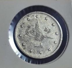 5. Mehmed Reşad · 2 Kuruş · (1327/4) · Kostantiniye · Gümüş