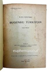 Bugünkü Türkistan ve yakın mazisi