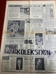HAFTA SONU GAZETESİ DOĞUM GÜNÜ GAZETESİ (TURKİSH NEWSPAPER) - 9 NİSAN 1970 - Yıl:4 Sayı:168 -Yeni Çıkan Plaklar listesi -Arzum Şenses -Zeki Tükel-Fatma Girik-Barış Manço-Emel Sayın-Ajda Pekkan-Sema Özcan-Behiye Aksoy-Aysel Tanju-Serpil Örümcer-Nurhan Damcıoğlu-Cüneyt Arkın-Adnan Şenses-Celal Tanrıverdi-Kuzey Vargın-Sevim Tanuğur-Engin Çağlar-Nilüfer Koçyiğit-Parla Şenol-Özdemir Güreli-Semra Yıldız-Bülent Oral-Fatma Girik-Müjdat Gezen-Alain Delon-Jean Paul Belmondo-Sophia Loren-Romy Schneider-Avni Anıl-Kamuran Akkor-Sandro Amari-Hüseyin Yüzbaşıoğlu-Davut Güney-Güner Ümit-Önder Bali-Orhan Şevki-Zeki Müren-Kerem Güney-Sevgi Sun-Hafız Ahmet Sarıcaoğlu-Adnan Varveren-Uğur Suner-Arif Sami Toker-Nevzat Ayaz-Cüneyt Orhon-Alâeddin Yavaşça-Erol Deran-Şükrü Tunar-İlham Gencer-Talât Erdemli Söhretlerin içyüzü-Para canlısı yıldız Fatma Girik-Askerden dönen çirkin kral karakolluk oldu-Emel Sayın Ajda Pekkan’ı itham etti-Sema Özcan’a bir Arap şeyhi talip oldu-Müzeyyen Senar’ın köşkünü Behiye Aksoy