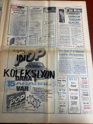 HAFTA SONU GAZETESİ DOĞUM GÜNÜ GAZETESİ (TURKİSH NEWSPAPER) - 9 NİSAN 1970 - Yıl:4 Sayı:168 -Yeni Çıkan Plaklar listesi -Arzum Şenses -Zeki Tükel-Fatma Girik-Barış Manço-Emel Sayın-Ajda Pekkan-Sema Özcan-Behiye Aksoy-Aysel Tanju-Serpil Örümcer-Nurhan Damcıoğlu-Cüneyt Arkın-Adnan Şenses-Celal Tanrıverdi-Kuzey Vargın-Sevim Tanuğur-Engin Çağlar-Nilüfer Koçyiğit-Parla Şenol-Özdemir Güreli-Semra Yıldız-Bülent Oral-Fatma Girik-Müjdat Gezen-Alain Delon-Jean Paul Belmondo-Sophia Loren-Romy Schneider-Avni Anıl-Kamuran Akkor-Sandro Amari-Hüseyin Yüzbaşıoğlu-Davut Güney-Güner Ümit-Önder Bali-Orhan Şevki-Zeki Müren-Kerem Güney-Sevgi Sun-Hafız Ahmet Sarıcaoğlu-Adnan Varveren-Uğur Suner-Arif Sami Toker-Nevzat Ayaz-Cüneyt Orhon-Alâeddin Yavaşça-Erol Deran-Şükrü Tunar-İlham Gencer-Talât Erdemli Söhretlerin içyüzü-Para canlısı yıldız Fatma Girik-Askerden dönen çirkin kral karakolluk oldu-Emel Sayın Ajda Pekkan’ı itham etti-Sema Özcan’a bir Arap şeyhi talip oldu-Müzeyyen Senar’ın köşkünü Behiye Aksoy