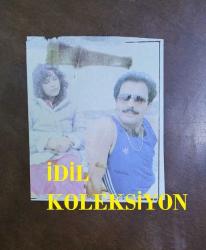 HÜLYA AVŞAR'IN DERGİDEN KESİLME FOTOĞRAFI - 6 x 5 cm EBADINDA - HÜLYA AVŞAR & BULUT ARAS