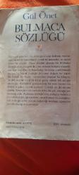 Bulmaca Sözlüğü Gül Önet  CAN YAYINLAR