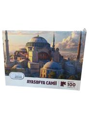 Ayasofya Camii 100 parça puzzle 34 x 48 cm & açılmamış ambalajında
