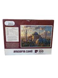 Ayasofya Camii 100 parça puzzle 34 x 48 cm & açılmamış ambalajında
