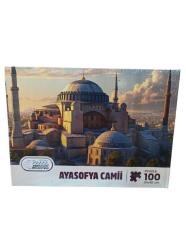 Ayasofya Camii 100 parça puzzle 34 x 48 cm & açılmamış ambalajında