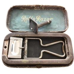 Rolls Razor - Silver Plated Case / Traş bıçağı ve bileme - 1930'lar