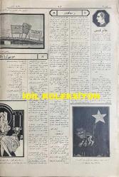 Osmanlıca Akbaba Mizah Dergisi-Gazetesi, Orijinal Dönem Basım, (Ottoman Magazine-Newspaper) - 25 Ekim (Teşrin-i Evvel) 1926 - Sayı: 406 - Karikatürist Ramiz Gökçe'nin Benito Mussolini'yi Tasvir Eden Çalışması: Gazetelerden: Mussolini Bu Sefer de Fransızlardan Suriye'yi İstiyormuş! 