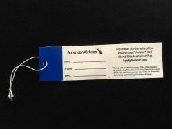 American Airlines Back For Adventure / Bagaj etiketi