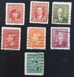 LOT.14 » Kanada Kral VI George pulları lotu-1