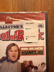 School of Rock / DVD Special Collector's Edition - Full Screen Yurtdışı NTSC Kapalı Ambalajında Wal-Mart etiketli