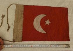 LOT.9 » ANTİKA ASKER CEBİ BAYRAĞI. KOLEKSİYONLUK.