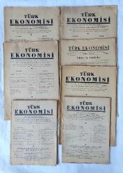 TÜRK EKONOMİSİ Aylık İktisat ve Maliye Dergisi, 1948 - 1951, Sayı: 55, 56, 57, 58, 59, 89, 93 [7 ADET]