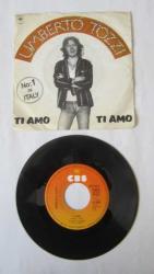45'LİK PLAK: Umberto Tozzi, Ti Amo - Dimentica