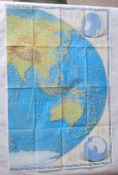 HARİTA: Dev Dünya Haritası - Atlas, Ölçek: 1:18.300.000