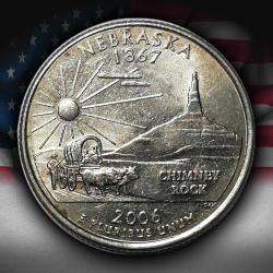 ABD 2006 YILI ¼ Dolar Nebraska ÇİL