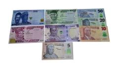 NİJERYA KAĞIT PARA SETİ ÇİL 8 ADET KOLEKSİYONLUK