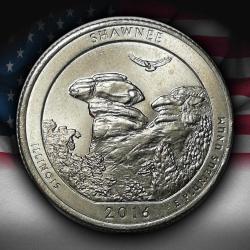 ABD 2016 YILI ¼ Dolar Illionis - Shawnee ÇİL