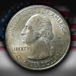 ABD 2015 YILI ¼ Dolar Dalaware - Bombay Hook ÇİL (-)