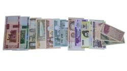 KARIŞIK YABANCI FARKLI KAĞIT PARA LOTU ÇİL