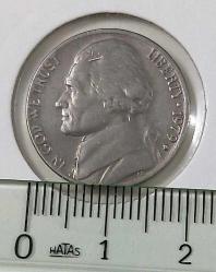 1979 AMERİKA (ABD) 5 FIVE CENT ORİJİNAL MADENİ PARASI 3ZZ2L NADİR