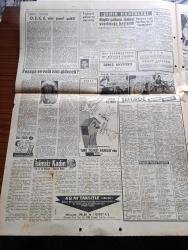 Hürriyet Gazetesi - Turkish Newspaper - 29 Nisan 1960 - İstanbul Ankara'da örfi idare ilan edildi - Orgeneral Fahri Özdilek İstanbul korgeneral Namık Argüç Ankara örfi idare komutanı oldular fotoğraf - İstanbul'da gece sokağa çıkmak yasak eğlence yerleri kapandı - Mazlum Kayalar Demokrat Parti grup başkanlığından istifa etti Fotoğraf - CENTO toplantısı Tahran'da açıldı - Nusaybin'de Hulahop şeyhi öldürüldü - 11 yıl sonra Rhee saraydan çıktı fotoğraf - İran şahı da Dün hariciye vekili Fatin Rüştü Zorlu'yu kabul etti - Almanlar fuarda ekmek imal edecekler - Kızılay'ın İran'a yardımı - İstanbul'da sinema tiyatro programı - feza'ya evvela kim gidecek - İngiltere'de Mr. Wilson Totodan 2,5 milyon kazandı fotoğraf - Real Madrid Barcelona'yı nasıl yendi fotoğraf - 60 bin kişilik Fenerbahçe stadı şimdiki yerinde inşa edilecek - kasımpaşalı Recep Adanır satışa çıkarılacak - Türkiye Brezilya tenis kuraları bugün çekiliyor - İzmir altınordu takımı dün sabah vapurla İstanbul'a geldi fotoğraf