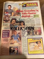KELEBEK GAZETESİ DOĞUM GÜNÜ GAZETESİ (TURKİSH NEWSPAPER) - 9 EYLÜL 1983 -Orhan Gencebay – Yıldız Kenter –Nisan Bulut – Kıbrıs’ın turizm meleği – Naciye Akbulut – Ayşe – Ali – Türk Hafif Müzik Ürünlerinde Nisan Bulut – Ajda Pekkan – Emel – Doğan – Bir Günah Gibi – Ekrem Bora – Hülya Tuğlalı – Samim Değer – Gam Turalı – Haydar Üstüntaşl – Adile Naşit – Münir Özkul – Gülsel Korkay – Kerem Yılmazer – Şevket Altuğ – Erdal Özyağcılar – İhsan Yüce – TV Günün Programı – Magnum Lanetli Küp – Cuma eğlenceniz İzmir’den – Koca Ali – Türker İnanoğlu – Tunç Okan – Cavidan – Cahit Çalışlar – Cemiyet Haberleri – Adile Tezerin – Barbara Taylor Bradford – Azize Bergin – Sivrisineğin sadece dişisi sokuyor – Bir dişi Travolta – Florence Griffith – Ajda Pekkan Bir Günah Gibi – Ahmet Ulaş – Fatoş Kara – Gülen Güler – Doğan – Neden horluyoruz – Püf noktası – Uçağa binmeden cildinizi nemlendirin – Falınız – Her gün sınıfımıza bir okul önlüğü – Sıtkı – Kemal – Yasemin – Demek ay evden git… – Ümit – Aksini de g - İdil Koleksiyon