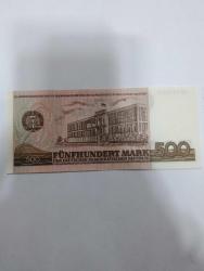 DOĞU ALMANYA 500 MARK 1985