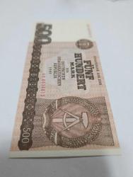 DOĞU ALMANYA 500 MARK 1985