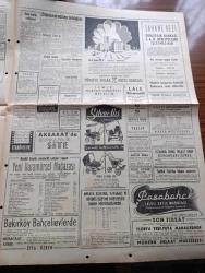Hürriyet Gazetesi - Turkish Newspaper - 15 Mayıs 1960 - Adnan Menderes Ordu vapuru ile İzmir'e hareket etti fotoğraf - dağıtılan beyannameler için 2 yeni tebliğ neşredildi - Ankara'da 3 sinema bugün tatil edildi - troleybüs hattı için çalışmalara başlandı fotoğraf - İstanbul'da yeni trafik tedbirleri alındı - hınıs'ta bulunan mağara için hayaller boş çıktı fotoğraf - Cannes'da Striptiz fotoğraf - Fen fakültesi ile Beyazıt belediye kütüphanesi arasındaki Ada istimlak edilecek fotoğraf - İstanbul'da sinema tiyatro programı - İstanbul Ankara Radyosu Programı - çırağan tesisleri inşaatı yaz sonunda başlayacak - mektupla terzilik - Kruşçef Paris'te - Türkiye emlak Kredi Bankası - Paşabahçe Laleli satış mağazası açıldı - vatan mesulleri hakkında yeni bir mahkumiyet - dünya ordulararası futbol şampiyonasını finalleri bugün Cezayir'in oran şehrinde başlıyor fotoğraf - Türkiye Yunanistan Ordu futbol takımları bugün 18'de karşılaşıyor - Bursa'daki milli Lig maçında Fenerbahçe 0 Göztepe 0 foto