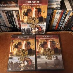 SAVAŞ VE BARIŞ - TOLSTOY - 4 DVD - ORJİNAL BANDROLLU - DVD