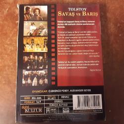 SAVAŞ VE BARIŞ - TOLSTOY - 4 DVD - ORJİNAL BANDROLLU - DVD