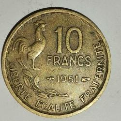 FRANSA 1951   10  FRANK