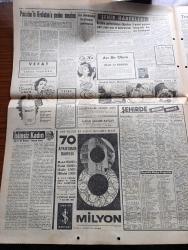 Hürriyet Gazetesi - Turkish Newspaper - 17 Mayıs 1960 - zirve toplantısı tehlike geçirdi - Kruşçef Eisenhower'in Rusya'ya gelmesi için yaptığı daveti dün birden geri aldı fotoğraf - İstanbul'un elektrik ihtiyacını Anadolu'daki santrallerden temin etmek için Kandilli ile Arnavutköy arasında dikilen direkler fotoğraf - Kıbrıslı Türkler acele beşli konferans istiyor - Cannes film festivali'nde parlayan yıldız Martine Messager fotoğraf - Adnan Menderes İzmir'de temel atma ve açılış töreninde bulundu fotoğraf - Zafer gazetesi yazı işleri müdürü Fatin Fuat Tozer Dün tahliye edildi fotoğraf - lüks Nermin Dün hapisten çıktı - İstanbul sinema tiyatro programı - İstanbul Ankara Radyosu Programı - Paklar çamaşır tozu - Pathe plakları - Feriköy futbol takımı Dün bir Avrupa turnesine çıktı - Beşiktaş ve Fenerbahçe Adana'daki dörtlü turnuva maçlarına katılacak - Fransız santraforu Kopa barcelona'ya gidiyor fotoğraf - bu haftaki Spor Toto maçları - Fenerbahçe organizasyon komitesi dün de toplandı