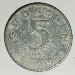 AVUSTURYA  1951   5  GROSCHEN